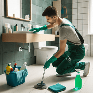 bathroom clEaning 2