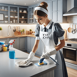 kitchen cleaning